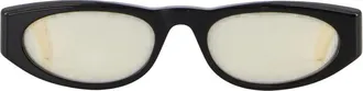 Valentino Unisex Vg0007s-003 Acetate Sunglasses Black