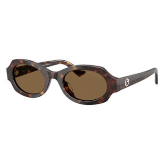 Giorgio Armani Sunglasses, female, Brown, Size: 49 MM 0Ar8245Hu Sunglasses