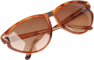 Givenchy Pre-owned Accessories, female, Brown, Size: ONE SIZE Pre-owned Plastic sunglasses