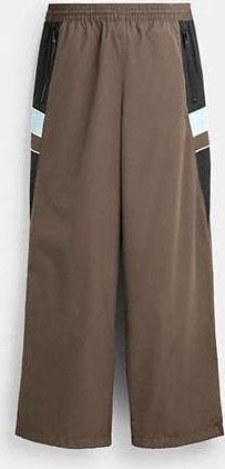 Coach Straight Leg Track Pants In Recycled Polyester