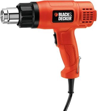 Black+Decker Black&decker - Kx1650-qs Pistola De Calor 740 L/min 600 &deg;c 1750 W Negro, Naranja