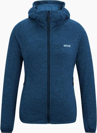 Regatta Womens Regatta Womens/Ladies Ferna Stretch Hooded Fleece Jacket - Navy - Size: 12