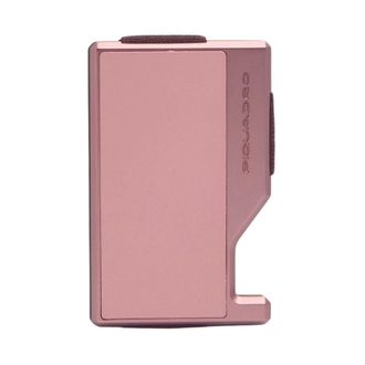 Piquadro Accessoires, Dames, Roze, ONE Size, Leer, Mag Safe Kaarthouder van Metaal en Leer met Elastische Band