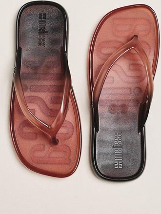 Melissa Beachware Gradient Flip Flops