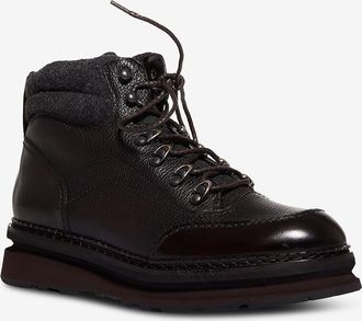 BARRETT Lederstiefeletten mit Lammfellfutter