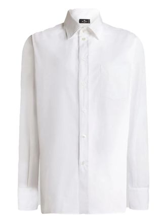 Etro T-shirt con taschino - Bianco