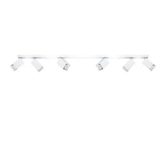 Sollux Lighting L&aacute;mpara de techo blanco acero alt. 16 cm