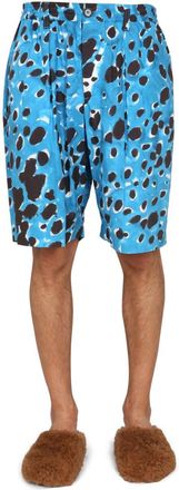 Marni Bermuda Shorts With Pop Dots Print