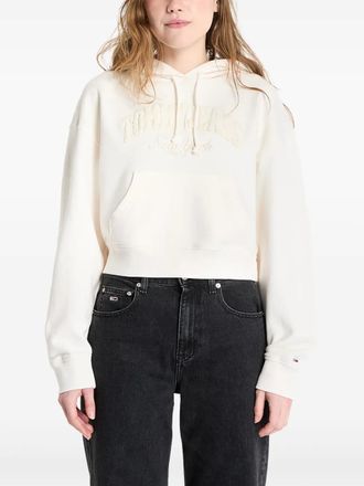 Tommy Jeans cropped hoodie - Neutrals