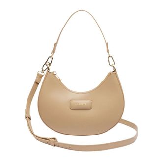 Lacoste Shoulder Bags, female, Beige, Size: ONE SIZE Casual Tan Urban Handbag