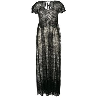 Paco Rabanne Dames, Jurken, Zwart, Maat: M