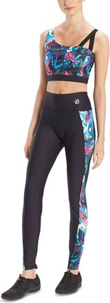 Natori Activewear Solstice Full Leggings In Blue Multi