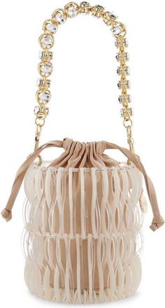 Judith Leiber Harper Clear Resin Handbag in Clear/gold at Nordstrom