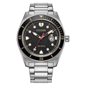 Citizen Terra Force Black Dial Mens Watch AW1766-51E