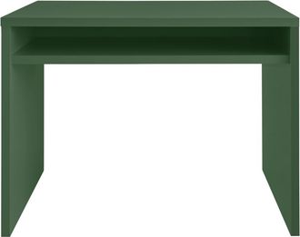 Really Nice Things Escritorio con almacenamiento verde