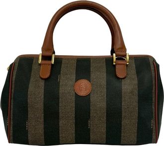 Fendi Pre-owned Fendi Pequin Boston Boston Bag Ladies FGHKS3ZD6BQMEWR1