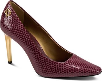 DKNY Savita Pump in Black Cherry at Nordstrom, Size 7.5