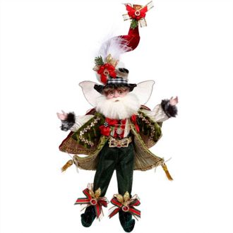 Mark Roberts Bah Humbug Fairy - 11 Inches In Green