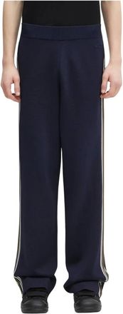 Wales Bonner Hombre, Pantalones, Azul, Talla: L