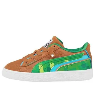 Puma (TD) PUMA x Minecraft Suede Grass Block 384487-01
