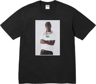 SUPREME Classic T-Shirt - Heren - T-shirts - Zwart - XL - Katoen - Tops