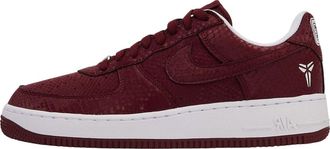 Nike x Kobe Bryant Air Force 1 Low Lower Merion Aces Team Red IB0018-600