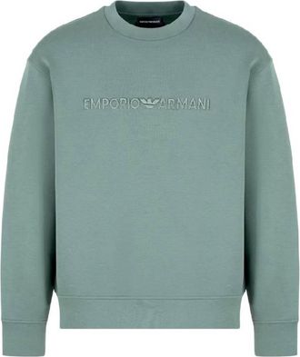 Emporio Armani Embroidered Logo Sweatshirt, Size X-Large