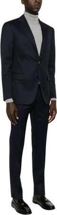 Pal Zileri Abito con dettaglio spilla - - Suits - Uomo - Blu - 3XL