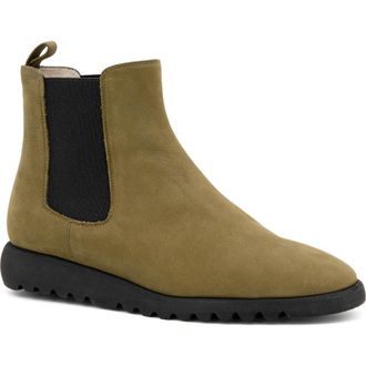 Amalfi By Rangoni Elios Platform Chelsea Boot in Khaki Long Beach at Nordstrom, Size 9.5