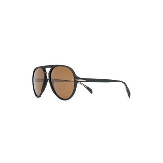 Eyewear by David Beckham Heren, Accessoires, Zwart, Maat: 57 MM