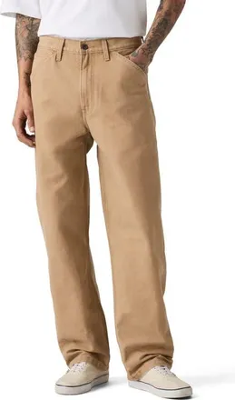 Levi's 568 Loose Straight Leg Carpenter Jeans in Tigers Eye at Nordstrom, Size 30 X 32