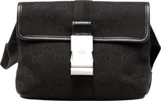 Gucci Pre-owned Belt Bag - Dames - Vintage Heuptassen - Zwart - ONE Size - Vintage