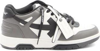 Off-white Out Of Office Sneaker - Heren - Sneakers - Grijs - 44 EU - Leer - Schoenen