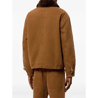Isabel Marant Detachable Fur Collar Coat - Brown