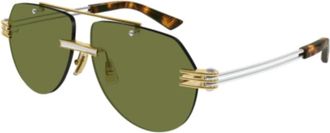 Bottega Veneta Stijlvolle zonnebril voor jouw look - unisex - Zonnebrillen - Grijs - ONE Size - Accessoires