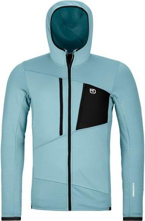 Ortovox Fleece Grid Hoody Fleecejacke für Herren | türkis