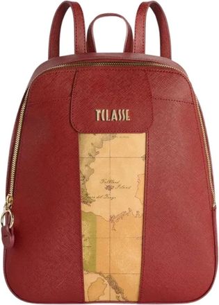 Alviero Martini 1A Classe Zaino Windy City - Dames - Rugzakken - Rood - ONE Size - Katoen - Tassen