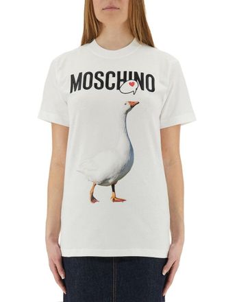 Moschino Goose T-Shirt - White