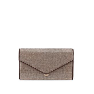 Carvela Womens Spiral Envelope Clutch Bag - Brown - One Size
