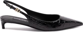 Dolce & Gabbana Slingback Pumps
