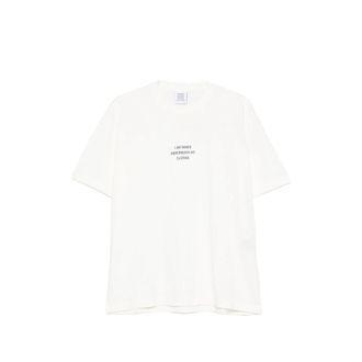 VETEMENTS Slogan-print T-shirt