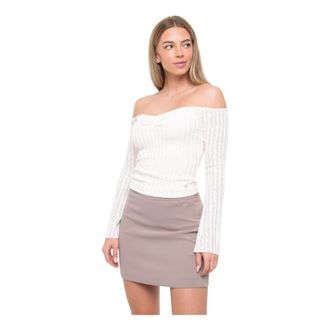 Guess Dames, Tops, Wit, Maat: L