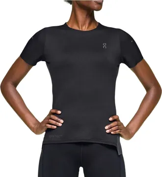 On Running (WMNS) On Running Performance T-Shirt Black Eclipse 1WE10310106