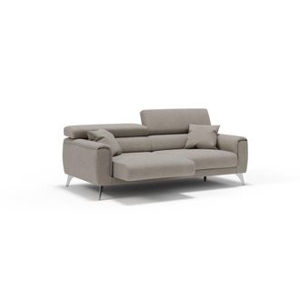 Divani.Store Sof&aacute; con asientos deslizantes impermeable 169 cm beige