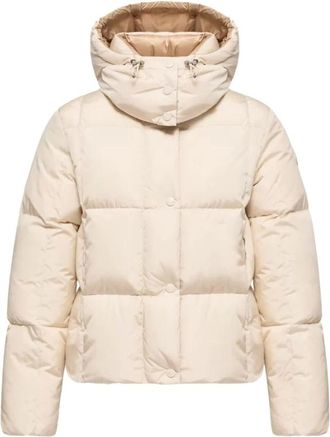 Moncler Dames, Jassen, Beige, Maat: M Nylon