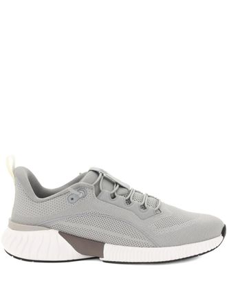 Boggi Milano lace-up reflective sneakers - Grigio