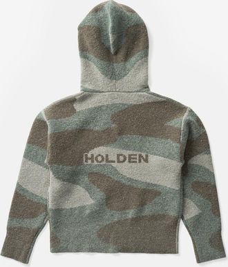 Holden W CHALET HOODIE - Green Camo