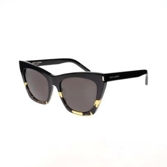 Saint Laurent Sunglasses, female, Brown, 55 MM, Retro Cat-Eye Sunglasses New Wave