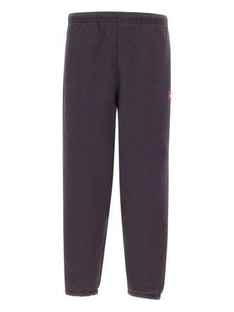 The North Face logo-patch elasticated-cuff track pants - men - Cotton/Polyester - M - Grey