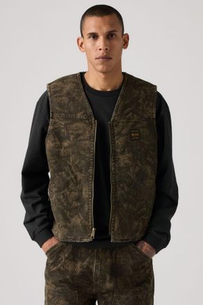 Levi's Saratoga Vest - Hombre - 2XS - Verde / Raleigh Camo Dark Olive